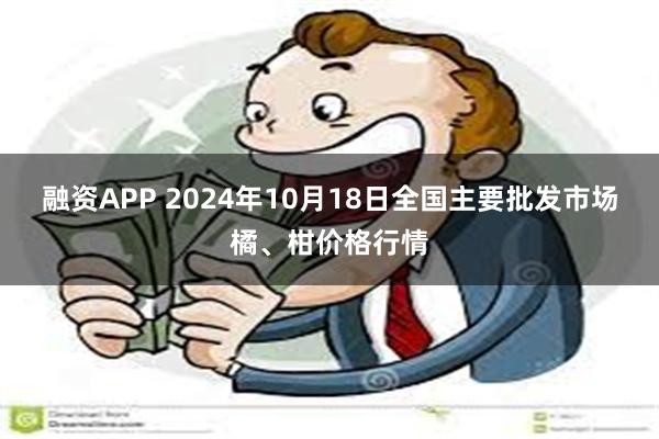 融资APP 2024年10月18日全国主要批发市场橘、柑价格