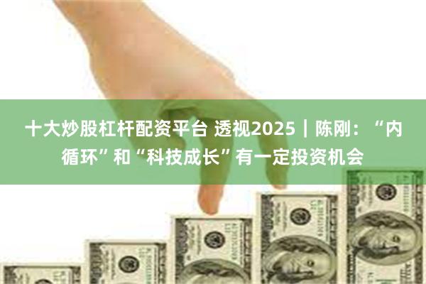 十大炒股杠杆配资平台 透视2025｜陈刚：“内循环”和“科技