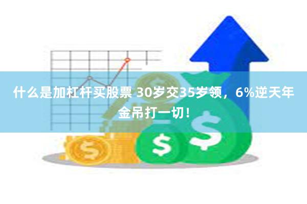 什么是加杠杆买股票 30岁交35岁领，6%逆天年金吊打一切！